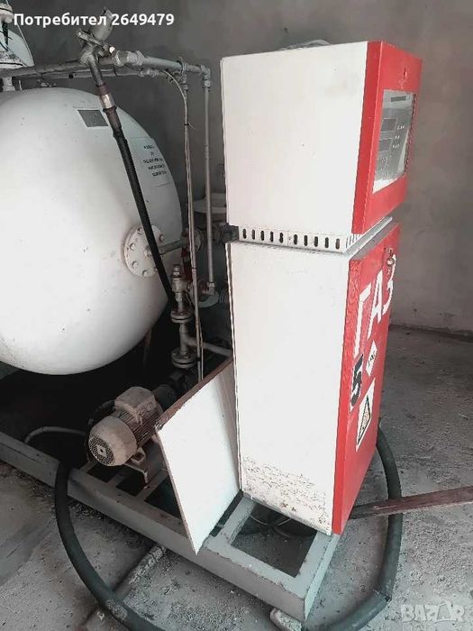 Надземен резервоар за газ LPG 4850 л + БОНУС работеща колонка и сонда Fafnir