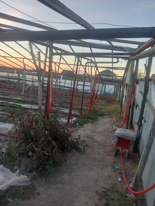 Продам дачные участки с теплицами и парниками.