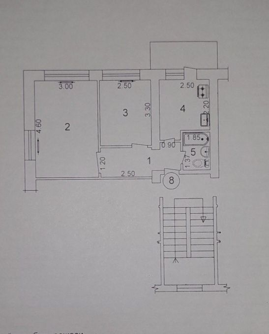Продаю 2/3/5 Дархан, ориентир Хамида Алимджана, метро, ЗАГС