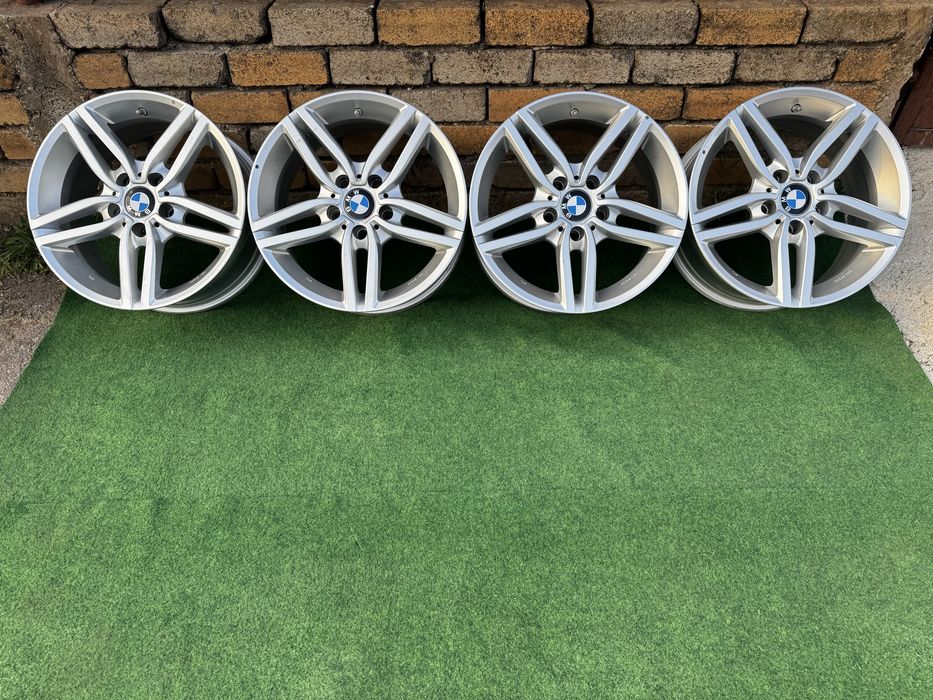 4 броя Джанти БМВ BMW AUTEC 17 цола за X1 e84 F30 F31 X3 F25 X4 F26 e60 e61 4x4 e87 e46