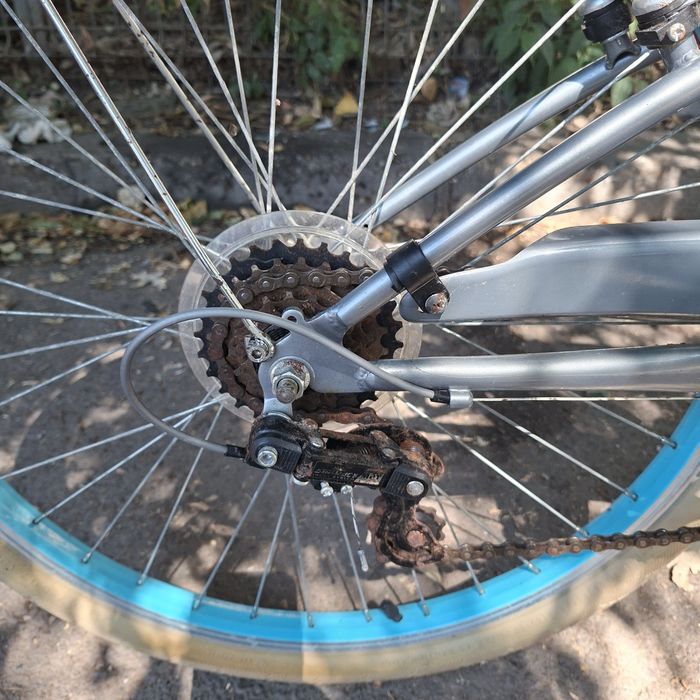 Biciclera copii BTWIN 24 inch  gri