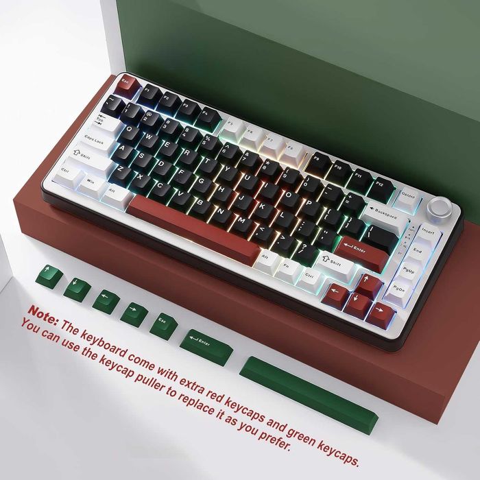 Безжична механична клавиатура YUNZII B75 PRO Hot-Swap (Нова)