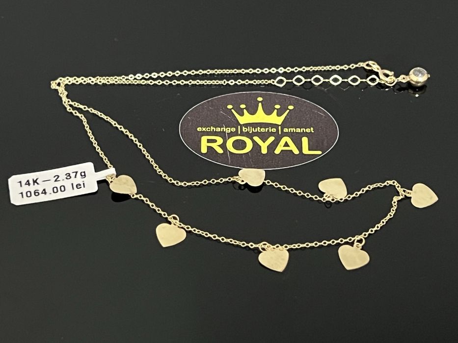 Bijuteria Royal CB : Lant aur dama 14k 585   2,37 gr