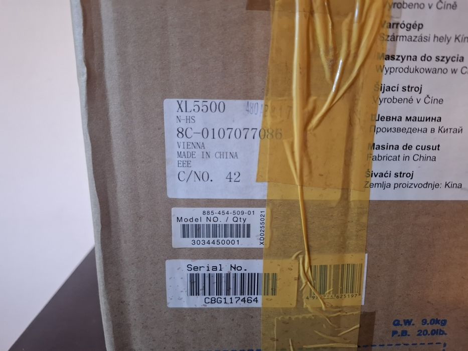 Masina de cusut Brother XL-5500 - Noua / Nefolosita