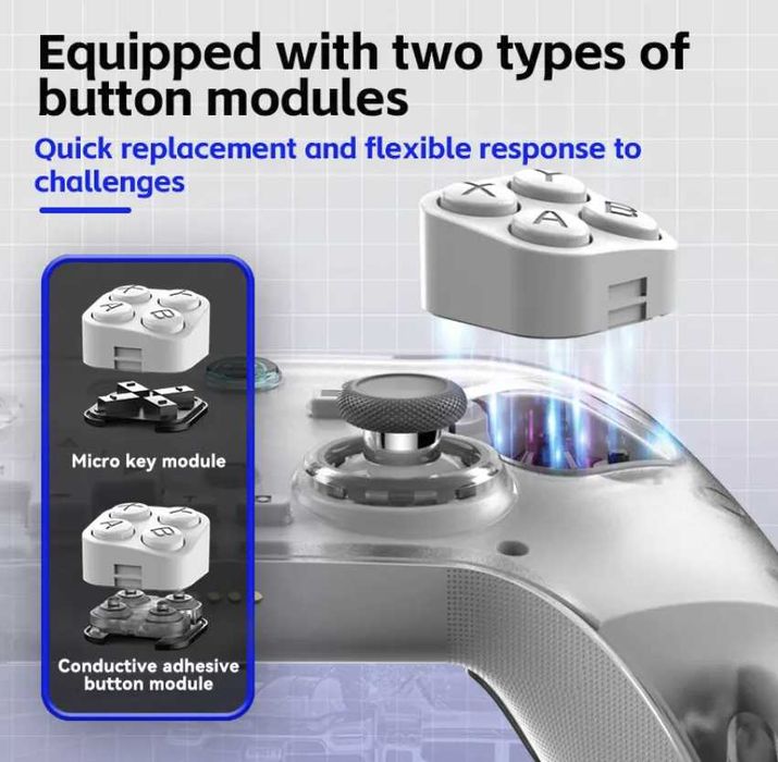 Controller Telefon Android iPhone TV Hall Effect Bluetooth Gamepad