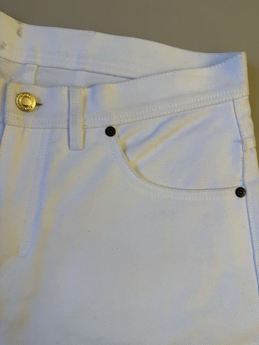 Белые джинсы Tom Ford мужские