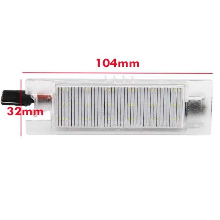 Lampi LED numar Opel Insignia, Zafira B, Astra J, Astra H, Corsa D - Fara Eroare