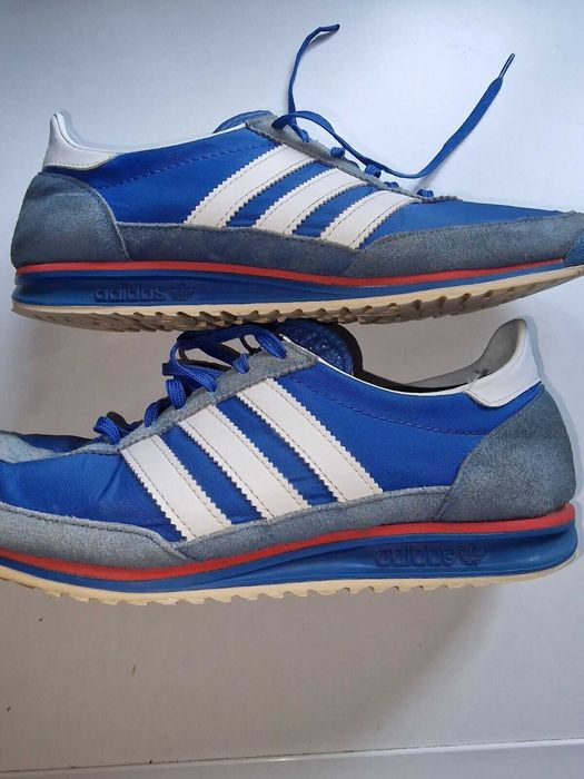Оригинални РЕТРО ADIDAS SL 70s Mens маратонки - номер 41 / 41.5, сини
