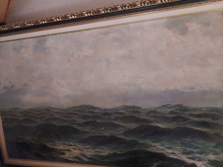 Огромна картина,масло 1943 г.размер178/110-Петър Бояджиев(1907-1963)