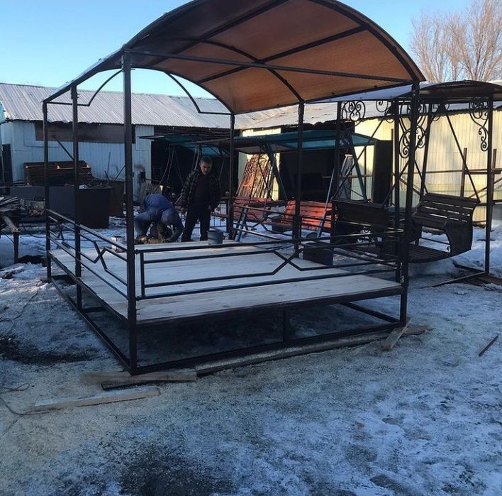 Навесы из поликарбоната.