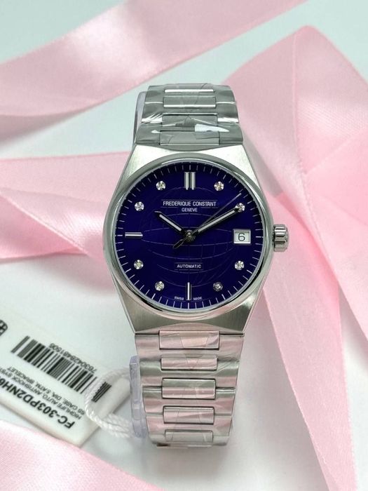 Женские часы Frederique Constant с бриллиантами, механика.