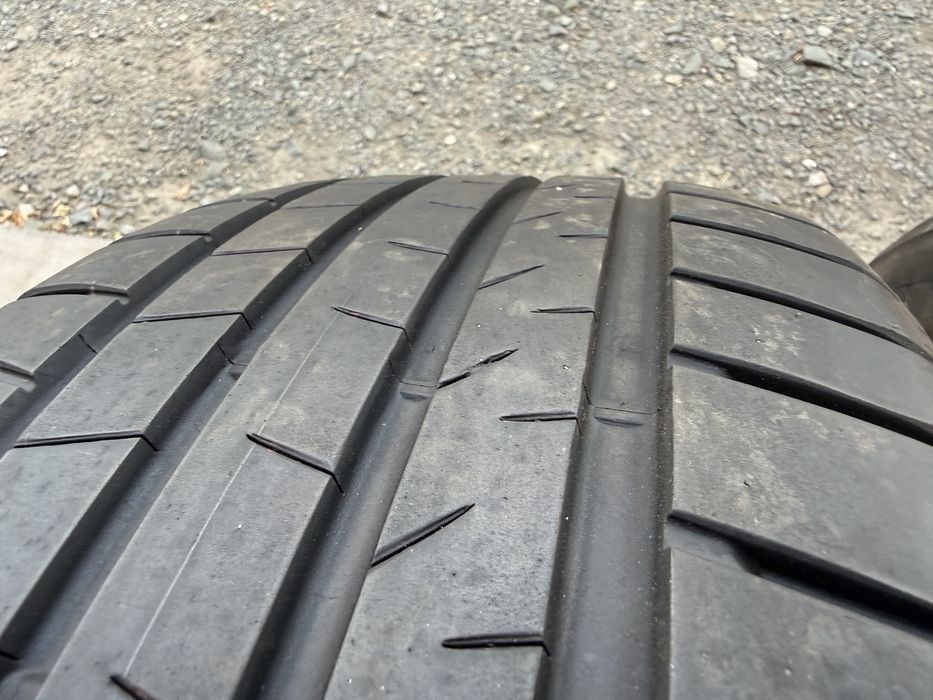 4бр. ОТЛИЧНИ Летни Гуми С Борд 235/55R/18 *BRIDGESTONE* DOT:2125+1225- 7.2мм.+5.1мм.