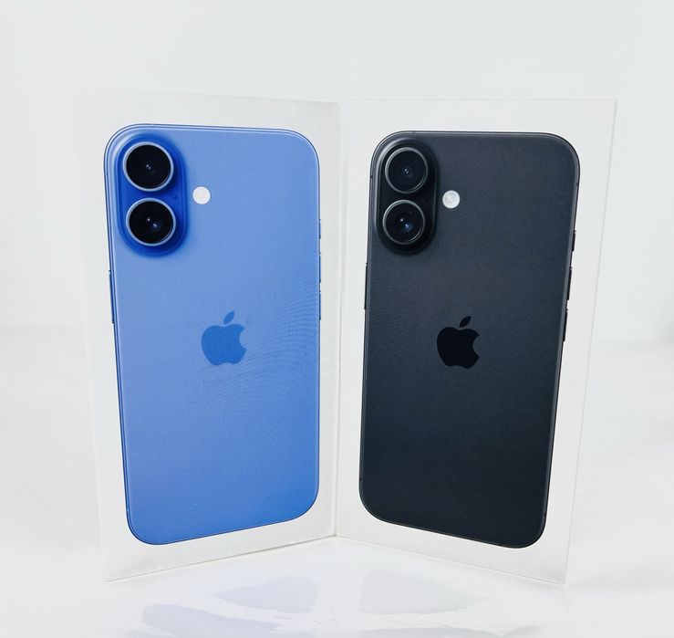 НОВ! Apple iPhone 16 256GB Ultramarine / Black / Teal / Pink / White
