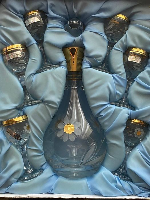 Хрустальный Сервиз ручной работы фирмы Papatya