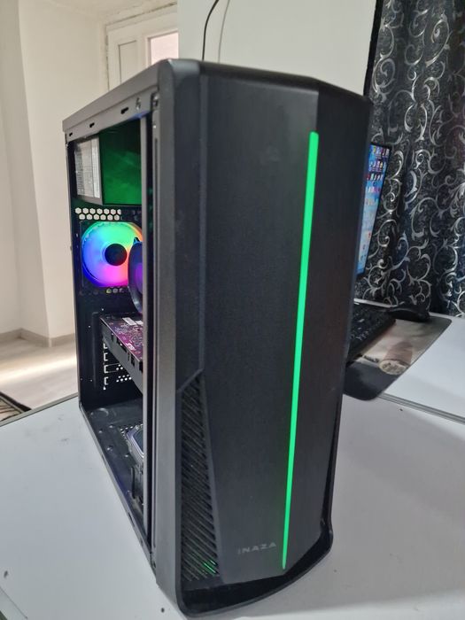 Vând PC Gaming GTX 1050 2TB spațiu HDD + 120SSD