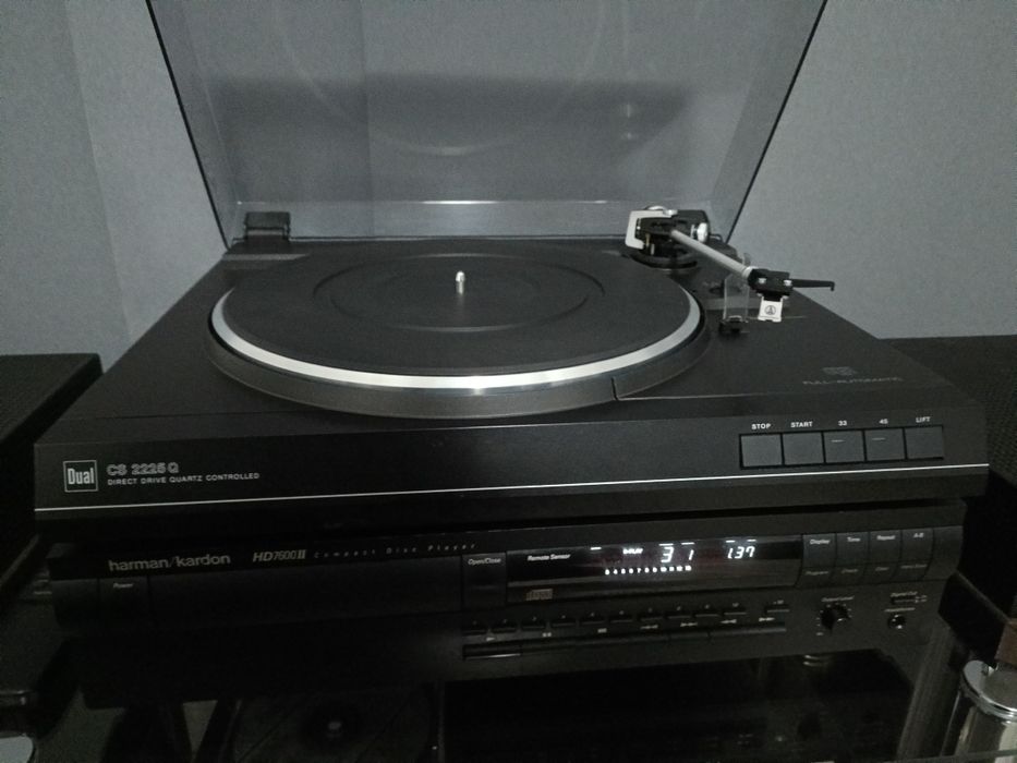 Dual CS 2225Q, pick up, pickup direct drive, turnable, vinyl