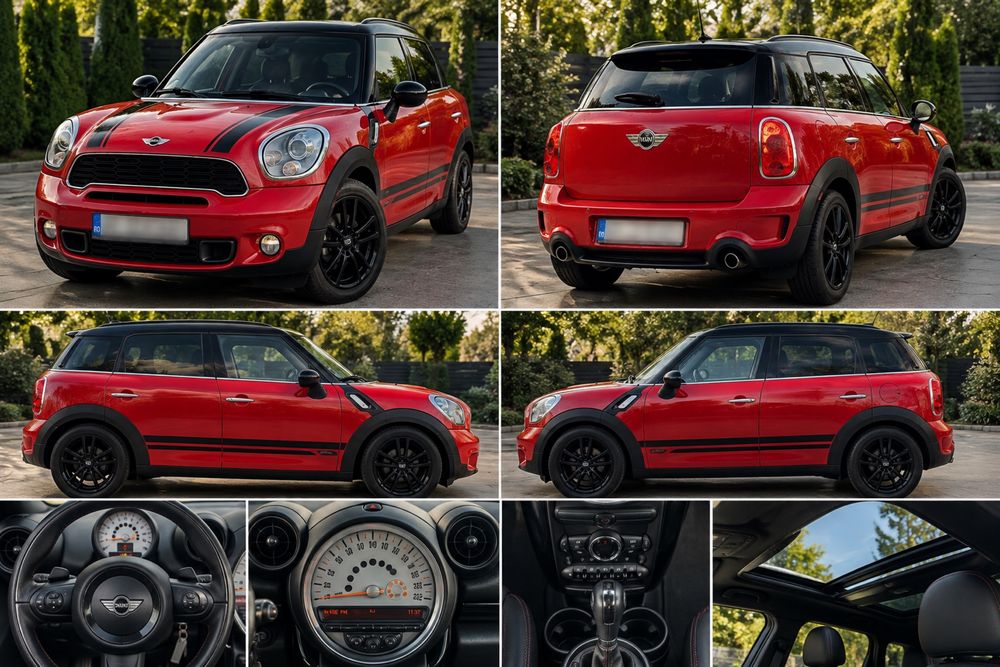 MINI Cooper S Countryman  ALL4 1.6 Benzină 184 CP Automată – 2013
