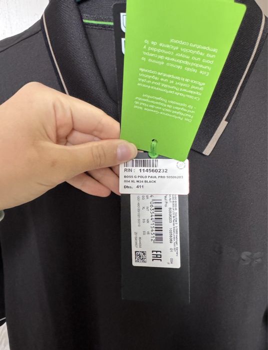 Новое фирменное поло Boss