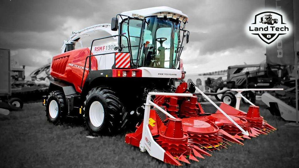 Янги F1300 Маккани силосга ўриш комбайни