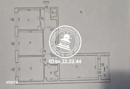 Apartament 3 camere, decomandat, de vanzare - Gara
