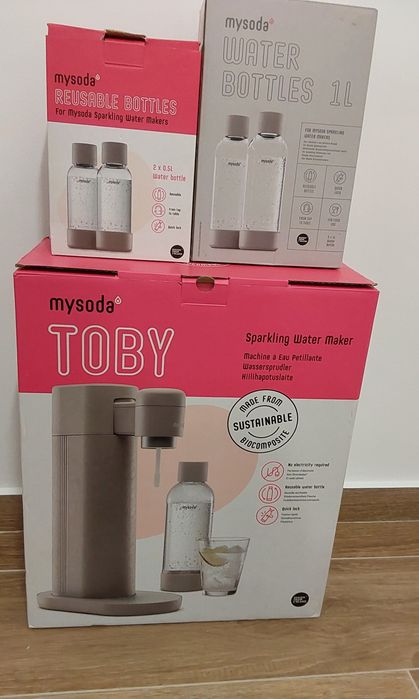 Aparat de făcut apă minerală nou.