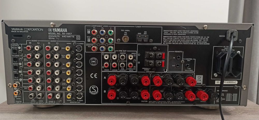 Yamaha RX -V657  7.1 канала дистанционно