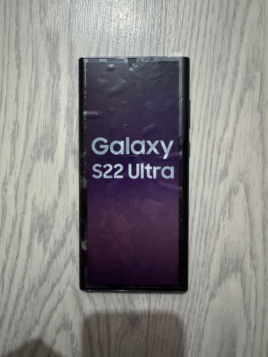 Samsung S22 ultra black СЛОМАННЫЙ