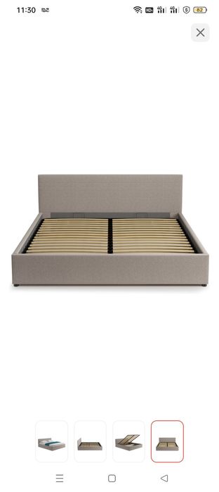 Кровать с матрасом