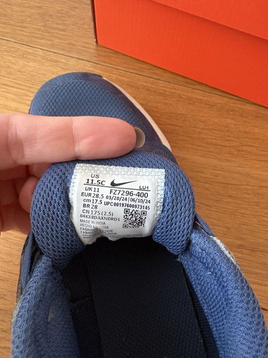 Детски маратонки Nike: размер 28,5