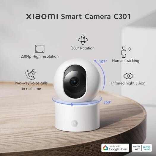 Xiaomi smart camera C301 Mi kamera
