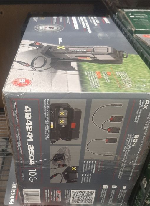 Rucsac acumulatori Parkside 20 V