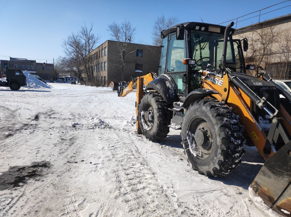 Услуги экскаватора-погрузчика! Гидромолот !