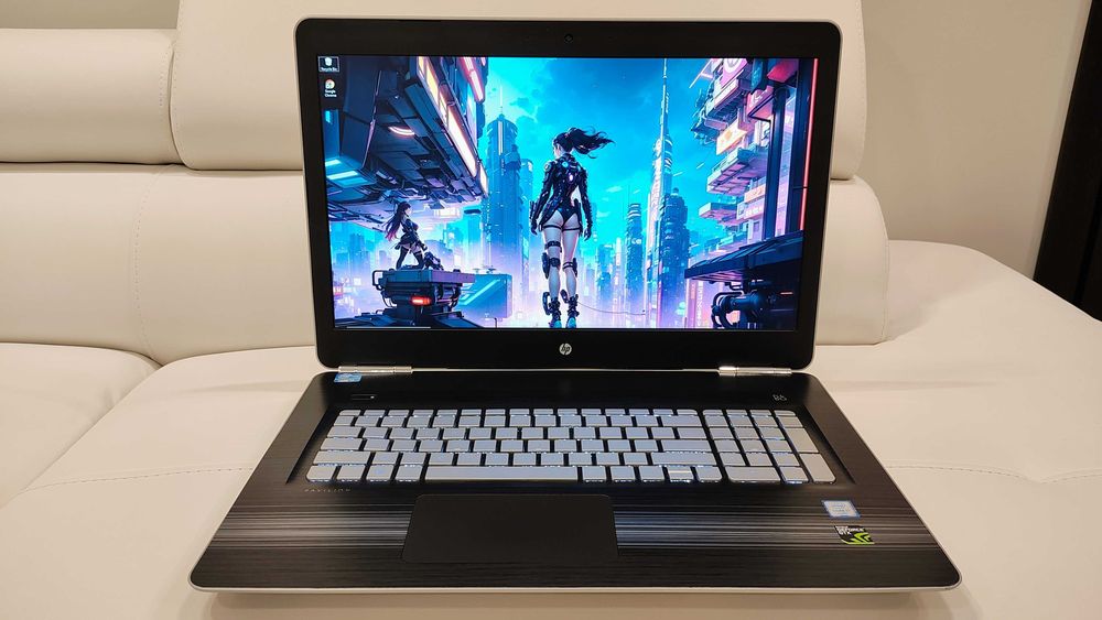 laptop gaming HP ,intel core i7 quad core ,video nvidia, 17,3 inch