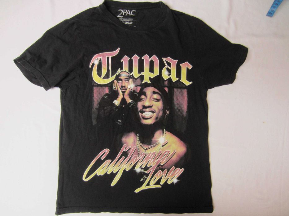 Tricouri Tupac masura L si M, 100%bumbac, stare f. buna