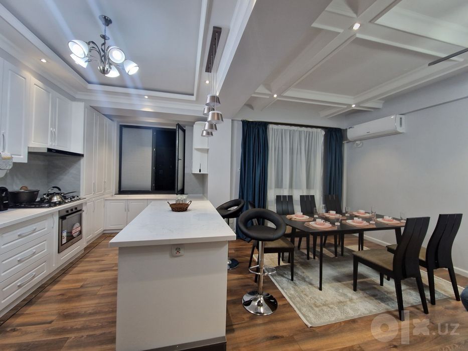 Аренда 3 хонали  Евро КВ. 120 м² Сергели-7. ЖК. Грин Хаус. Метро-3.