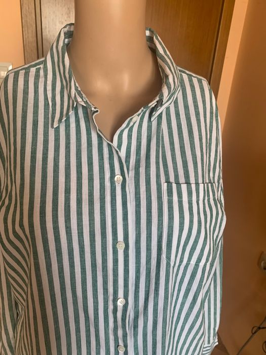 Дамска риза райе Sézane Paris, размер 40(М/L)