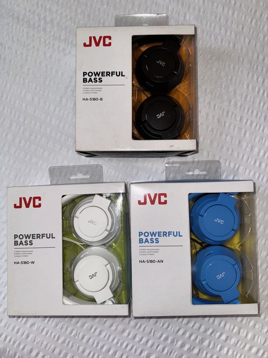Casti audio On-Ear JVC HA-S180-B-E, Negru