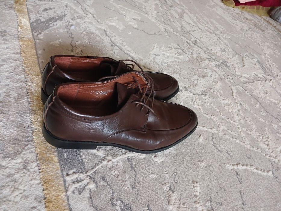 Туфли мужские коричневые