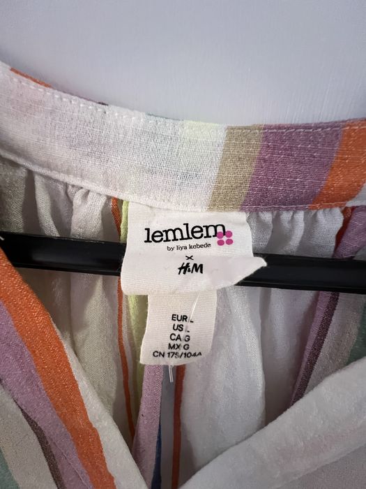Рокля  колаборация между lemlem и H&M.