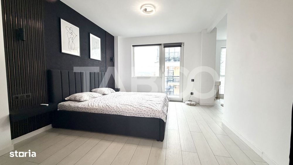 Penthouse panoramic de vanzare la cheie cu terasa de 40 mp Floresti