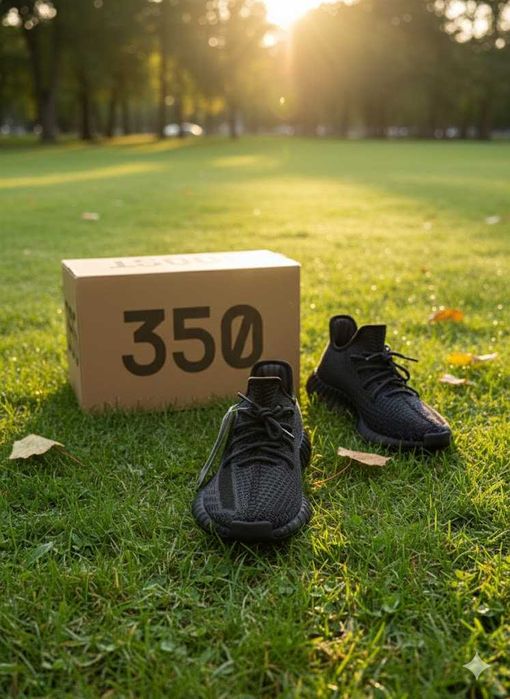 Adidas Yeezy Boost 350 V2 Black - Premium