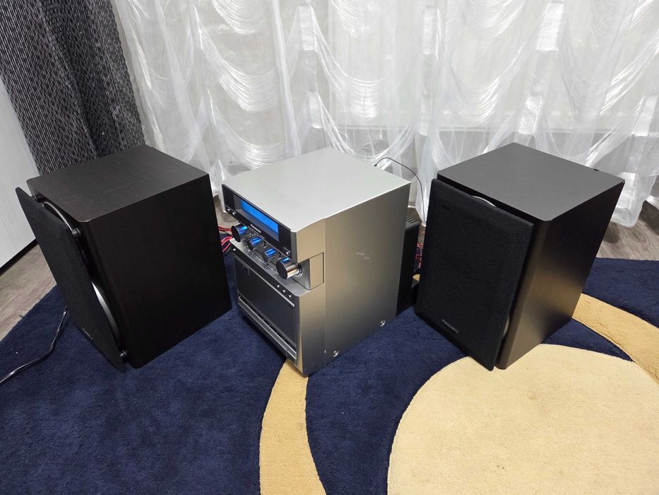 Minicombină Panasonic SA-PM20 + boxe SB-PM20, combina audio retro