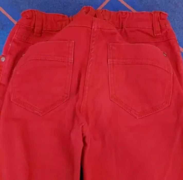 Pantalon bumbac fucsia XXS/XS