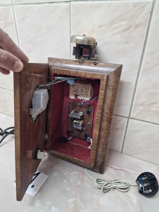 Carcasă lemn, telefon   (cod 11)(cod 11)