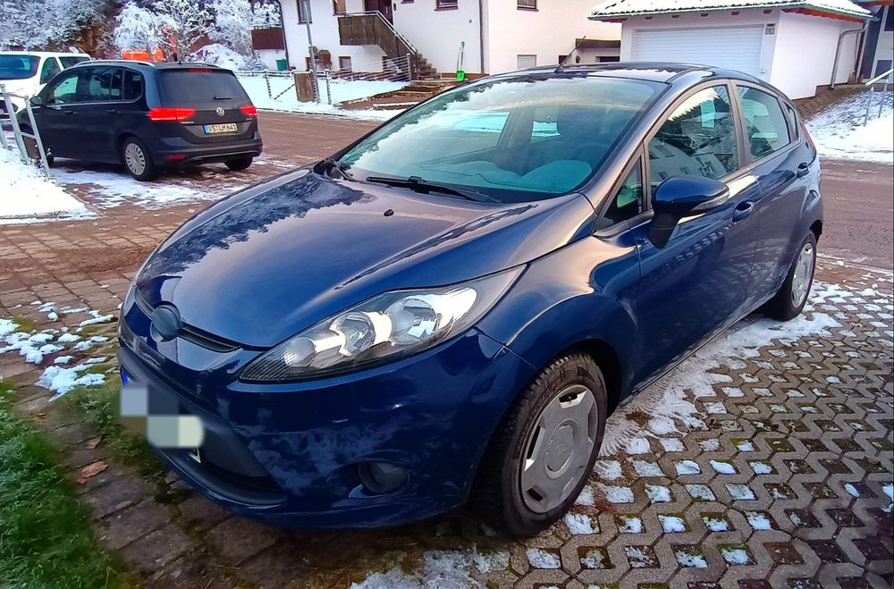 Ford fiesta 1.25 82кс 2009г