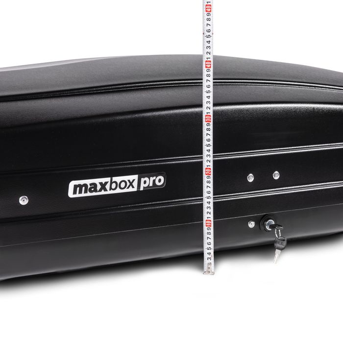 Автобокс MaxBox PRO 520 (большой) черный двустороннее открывающееся