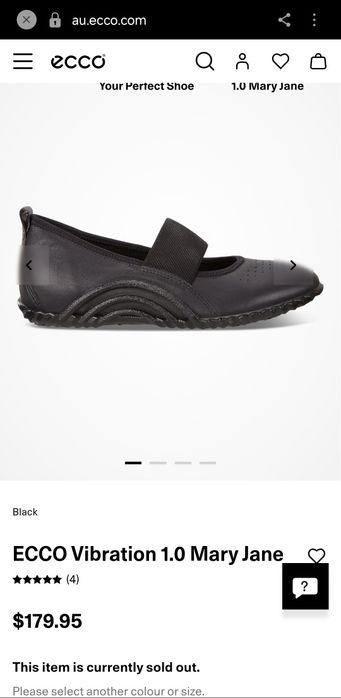 Pantofi Ecco vibration Mary jane
