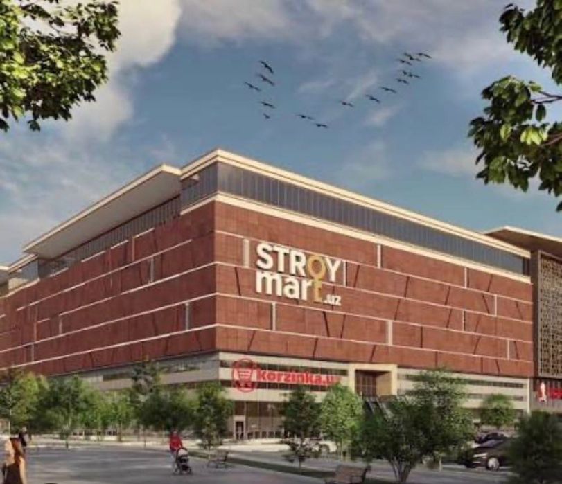 Строймарт дукон сотилади