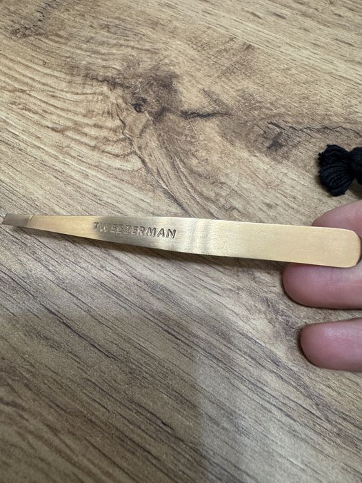 Пинсета Tweezerman Rose Gold