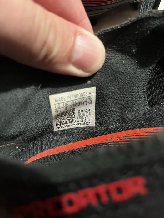 Ghete foltbal Adidas Predator 43x1/3